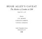 Hugh Alley's Caveat : the markets of London in 1598 : Folger Ms V.a. 318 /