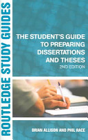 The student's guide to preparing dissertations and theses /