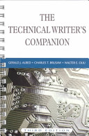 The technical writer's companion /