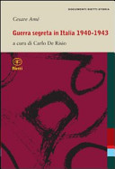 Guerra segreta in Italia, 1940-1943 /