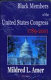 Black members of the United States Congress, 1789-2001 /