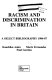 Racism and discrimination in Britain : a select bibliography, 1984-87 /