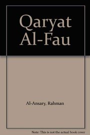 Qaryat al-Fau, a portrait of pre-Islamic civilization in Saudi Arabia /