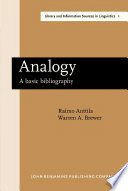 Analogy : a basic bibliography /