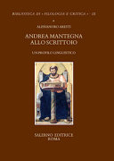 Andrea Mantegna allo scrittoio : un profilo linguistico /