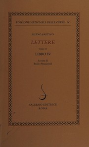 Edizione nazionale delle opere di Pietro Aretino.