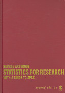 Statistics for research : with a guide to SPSS /