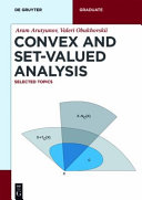 Convex and set-valued analysis : selected topics /