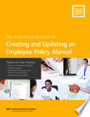 Creating and Updating an Employee Policy Manual : ADA Practical Guide.