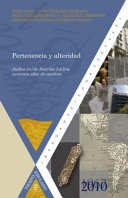 Pertenencia y Alteridad : bJudíos en/de América Latina.