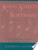 Song sheets to software : a guide to print music, software, and web sites for musicians /
