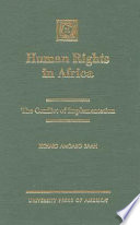 Human rights in Africa : the conflict of implementation /