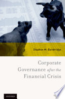 Corporate governance after the financial crisis /