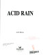 Acid rain /