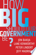 How big should our government be? /