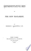 Representative men of the New Testament /