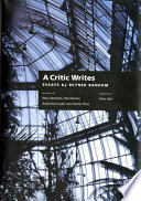 A critic writes : essays /