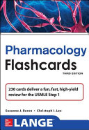 Lange Pharmacology Flash Cards, Third Edition /