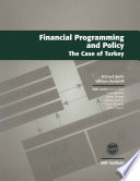 Financial programming and policy : the case of Turkey /