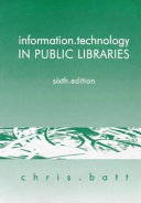 Information technology in public libraries /