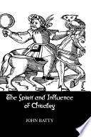 Spirit & Influences Of Chivalry.