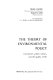 The theory of environmental policy; externalities, public outlays, and the quality of life