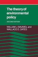 The theory of environmental policy /