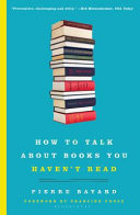 How to talk about books you haven't read /