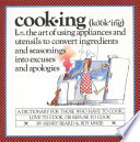 Cooking : a cook's dictionary /