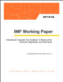 International corporate tax avoidance : a review of the channels, magnitudes, and blind spots /