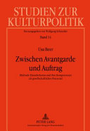 Zwischen Avantgarde und Auftrag : bildende KünstlerInnen und ihre Kompetenzen als gesellschaftliches Potenzial /