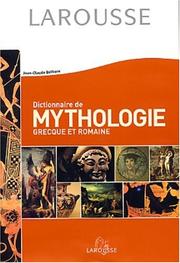 Dictionnaire de mythologie grecque et romaine /