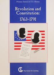 Revolution and constitution : 1763-1791 /