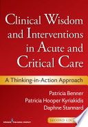 Clinical wisdom and interventions in acute and critical care : a thinking-in-action approach /