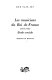 Les musiciens du roi de France, 1661-1733 : étude sociale /