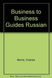 Business to business guides : Russian /