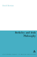 Berkeley and Irish philosophy /