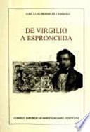 De Virgilio a Espronceda /