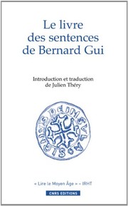 Le Livre des sentences de l'inquisiteur Bernard Gui /