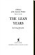 The lean years; a history of the American worker, 1920-1933.