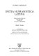 Initia humanistica Latina : Initienverzeichnis lateinischer Prosa und Poesie aus der Zeit des 14. bis 16. Jahrhunderts /