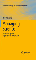 Managing science : methodology and organization of research /