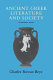 Ancient Greek literature and society /