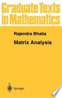 Matrix analysis /