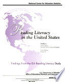 Reading literacy in the United States : findings from the IEA Reading Literacy Study /