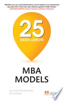 25 need-to-know MBA models /