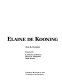 Elaine De Kooning /
