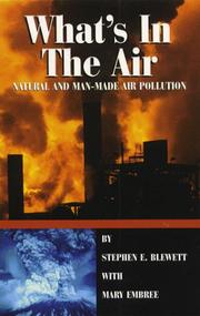 What's in the air : natural and man-made air pollution /