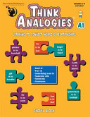 Think analogies : learning to connect words & relationships. Level A /