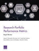 Research-portfolio performance metrics : rapid review /